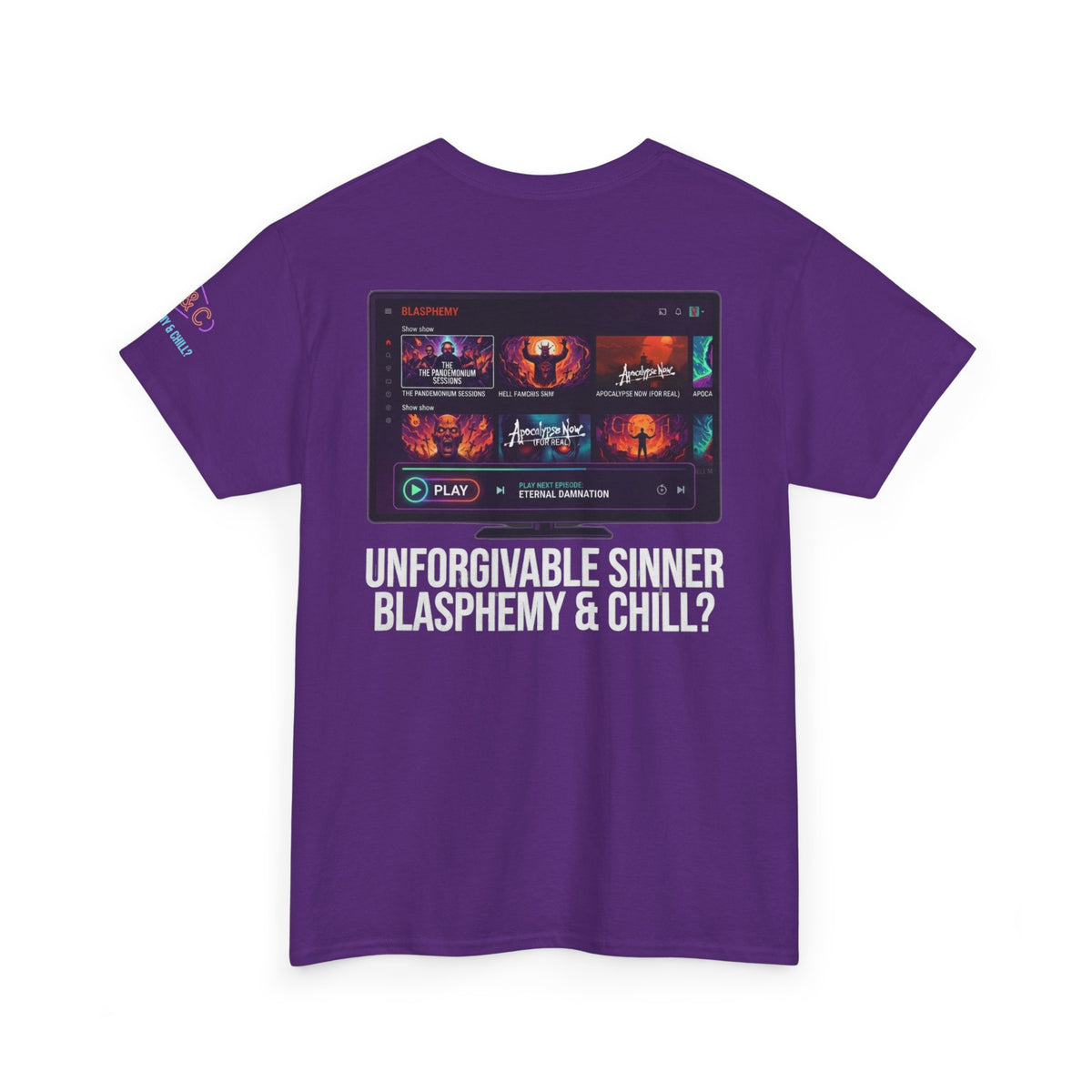"Good Book Series Blasphemy & Chill" Premium Graphic Tee