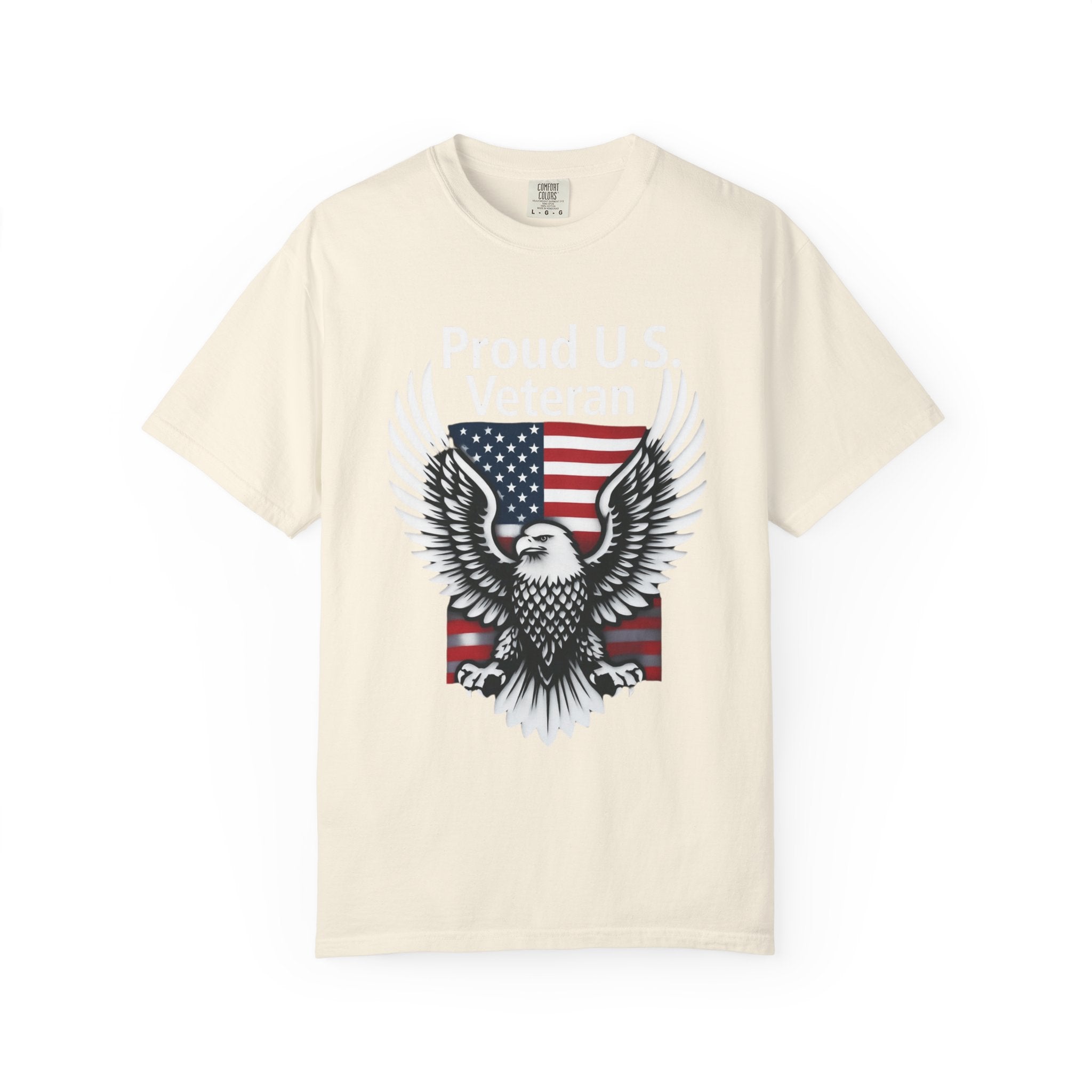 "Proud Veteran" Unisex Garment-Dyed T-shirt
