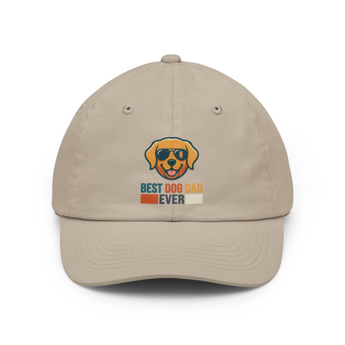 Color: Stone | Best Dog Dad Cap