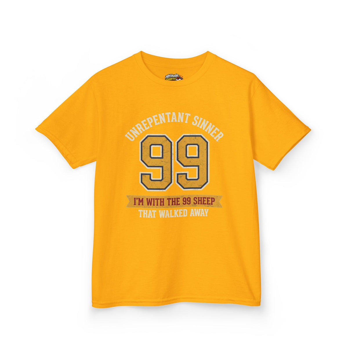 "Good Book Series 99 Unrepentant Sinner" Kids Tee