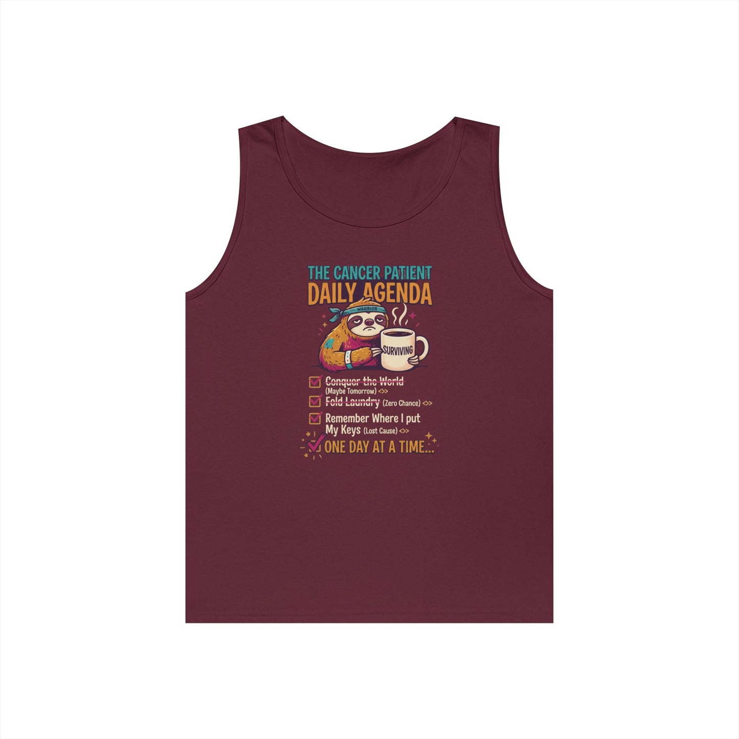 "Cancer One Day At A Time" Tank Top