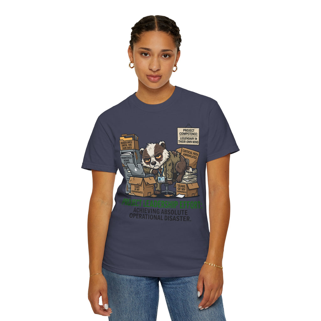 "Project Leader" Unisex Garment-Dyed Tee