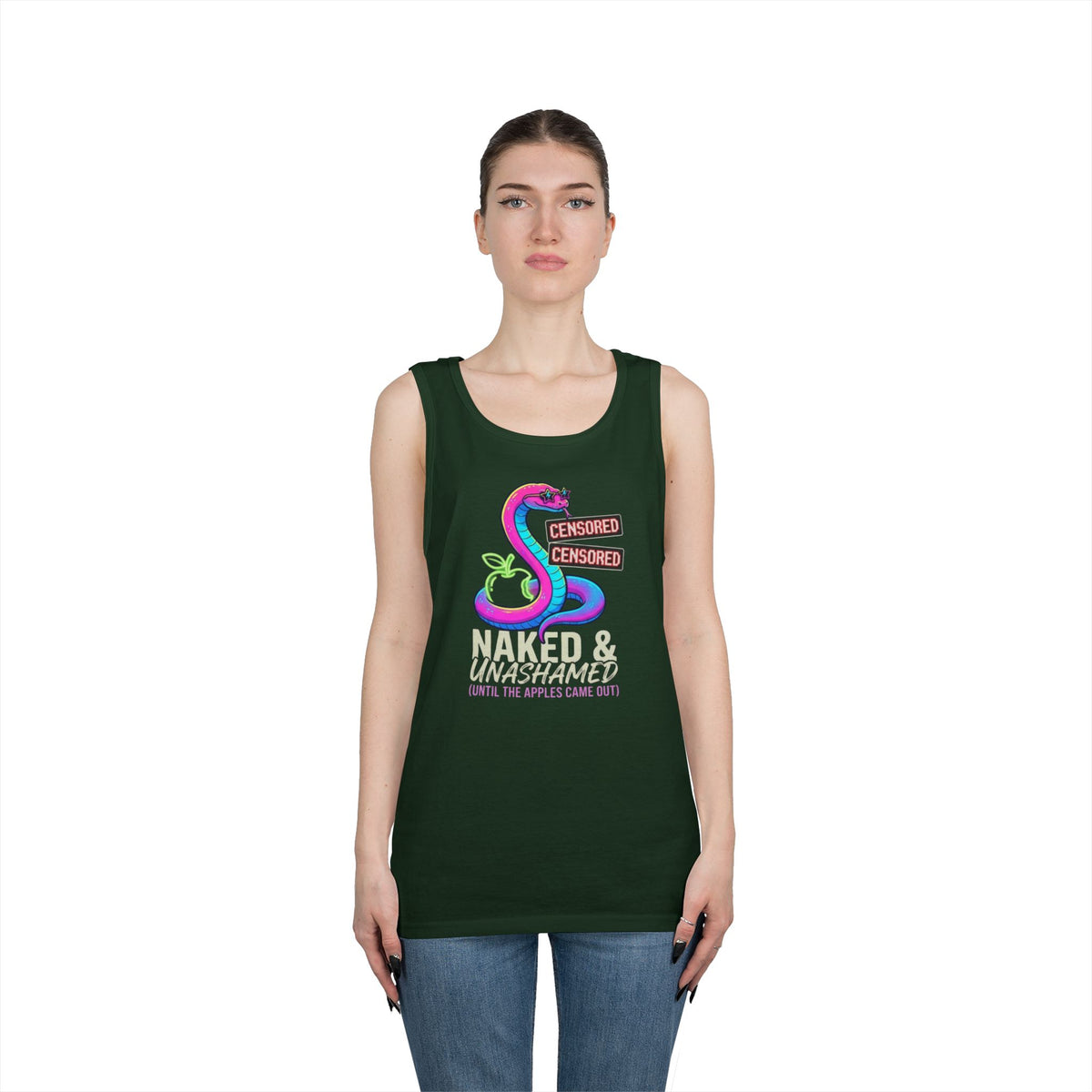 "Good Book Series Naked & Unashamed" Tank Top