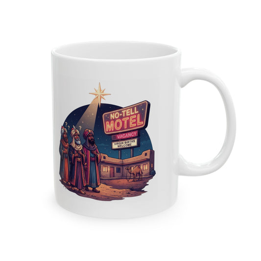 "No Vacancy" White Ceramic Mug
