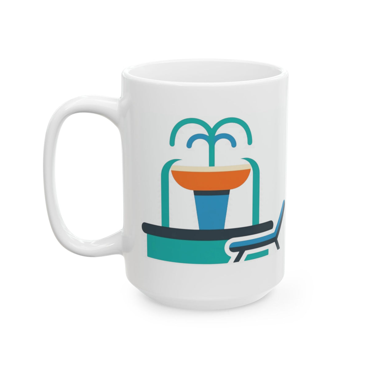 "July Member" White Ceramic Mug — Graphic