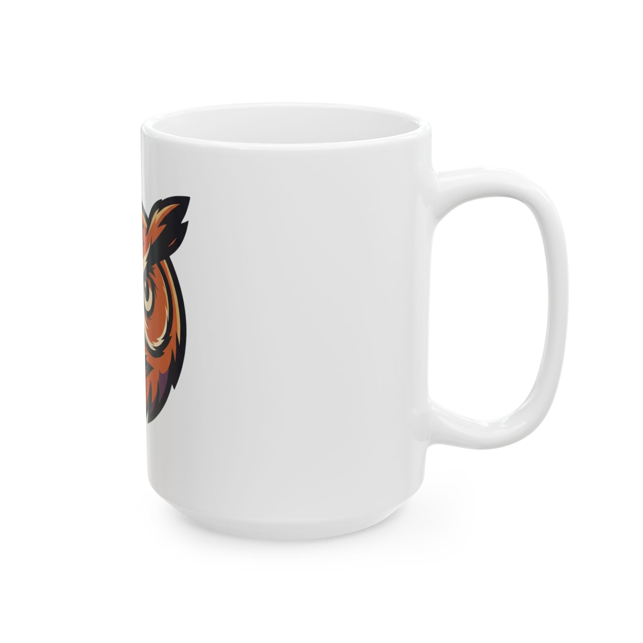 "October Legend" White Ceramic Mug — Graphic