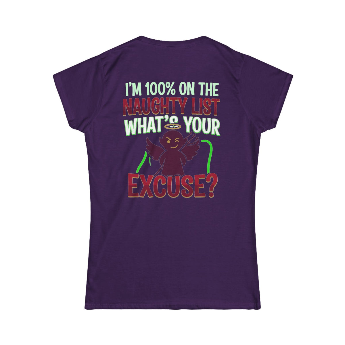 "On The Naughty List" Women's Tee