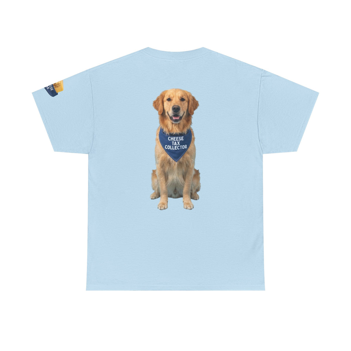 Color: Light Blue | Cheese Tax Premium Graphic Tee