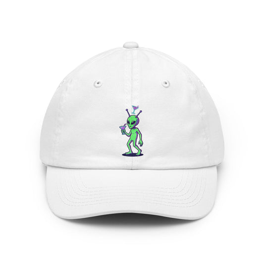 Color: White | Drunk Alien Dad Hat
