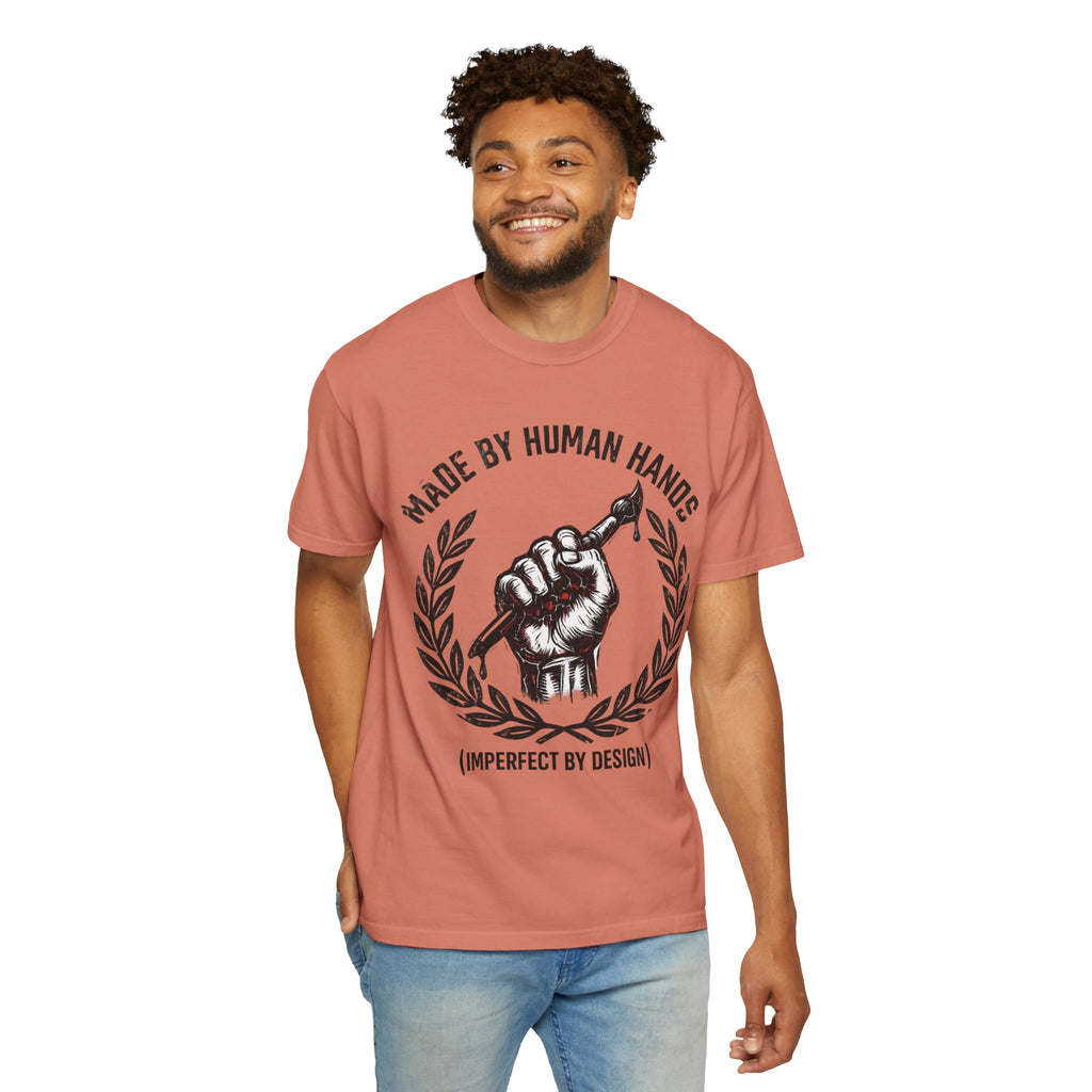 "Imperfect By Design" Unisex Garment-Dyed T-shirt