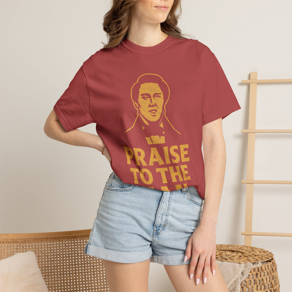 "Praise to the Man" Unisex Garment-Dyed T-shirt