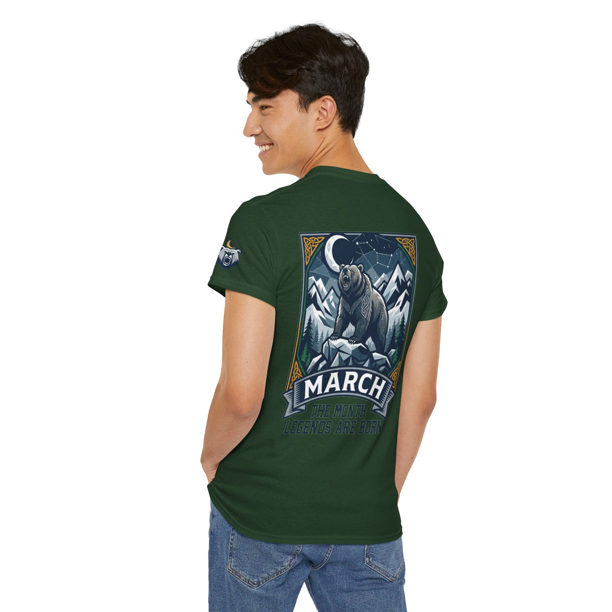 Color: Forest Green | March Legend Premium Graphic Tee
