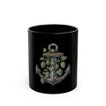 "Rusty Anchor Brewing" Black Ceramic Mug — Graphic