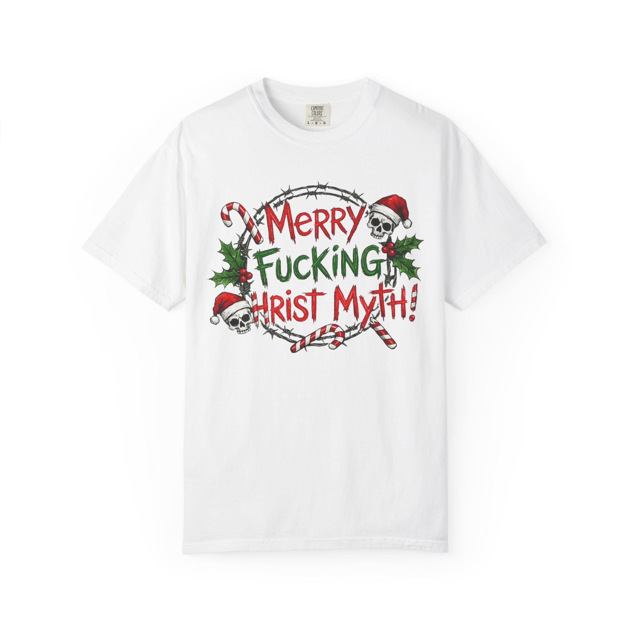 The Christ Myth Files | Garment-Dyed Tee — AttitudeShirts