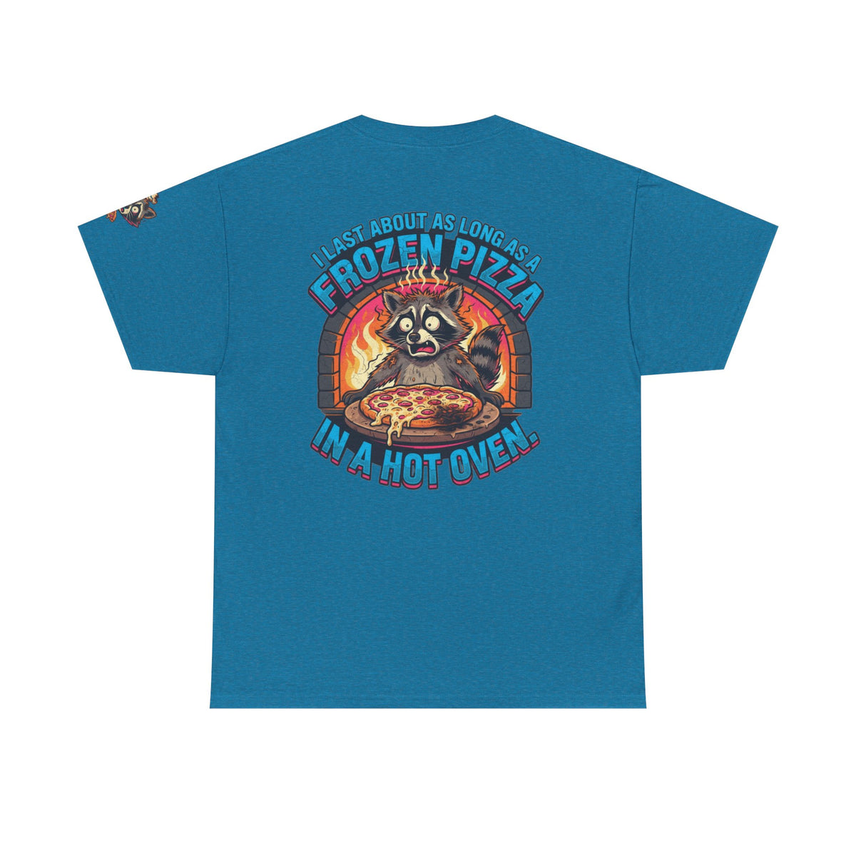 Color: Antique Sapphire | Frozen Pizza in a Hot Oven Premium Graphic Tee