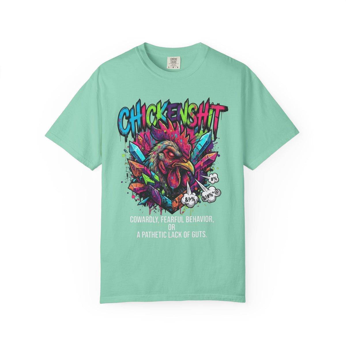 Color: Island Reef | Chickenshit Unisex Garment-Dyed Tee