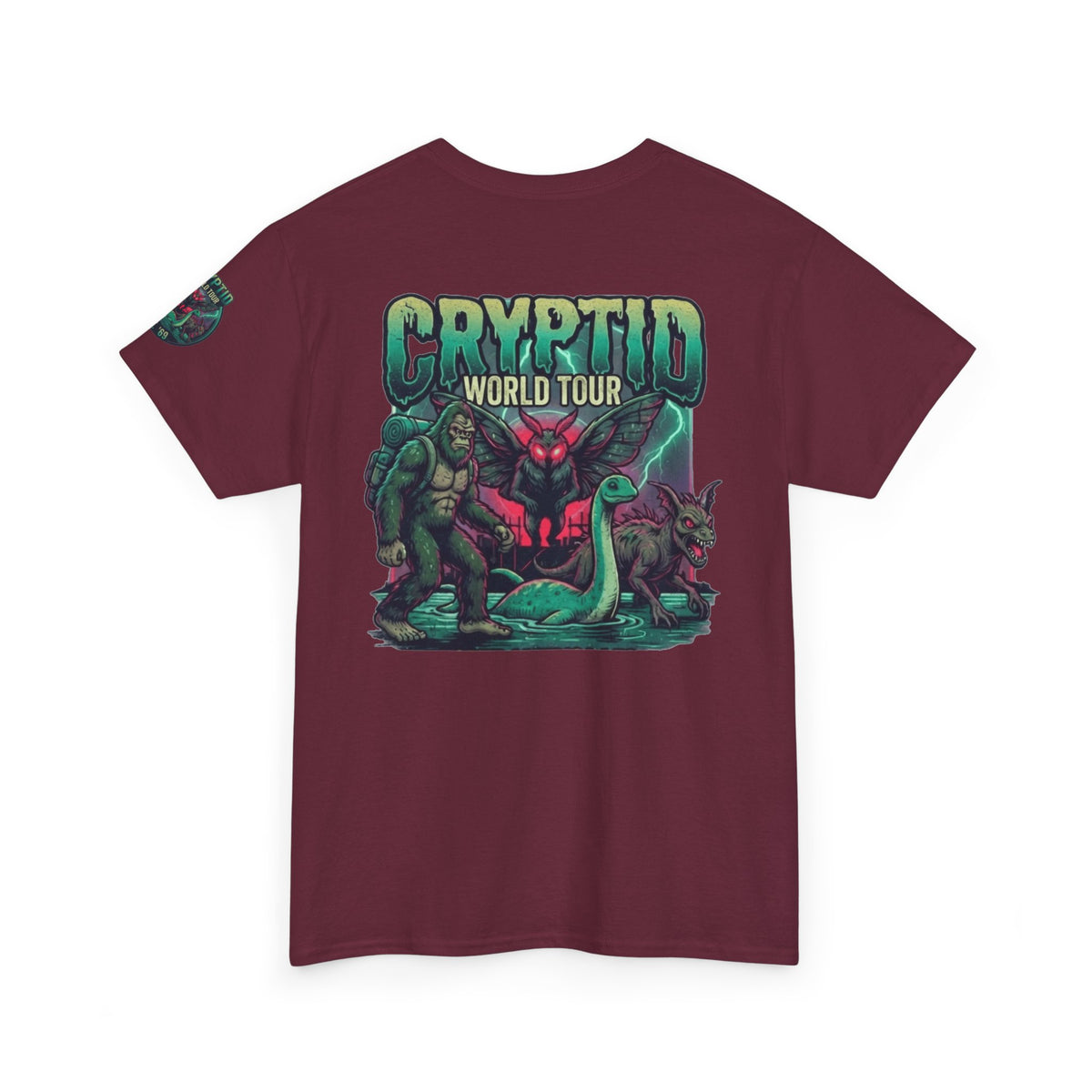"Puzizia (Global-Cryptid Mashup) Cryptid World Tour" Premium Graphic Tee