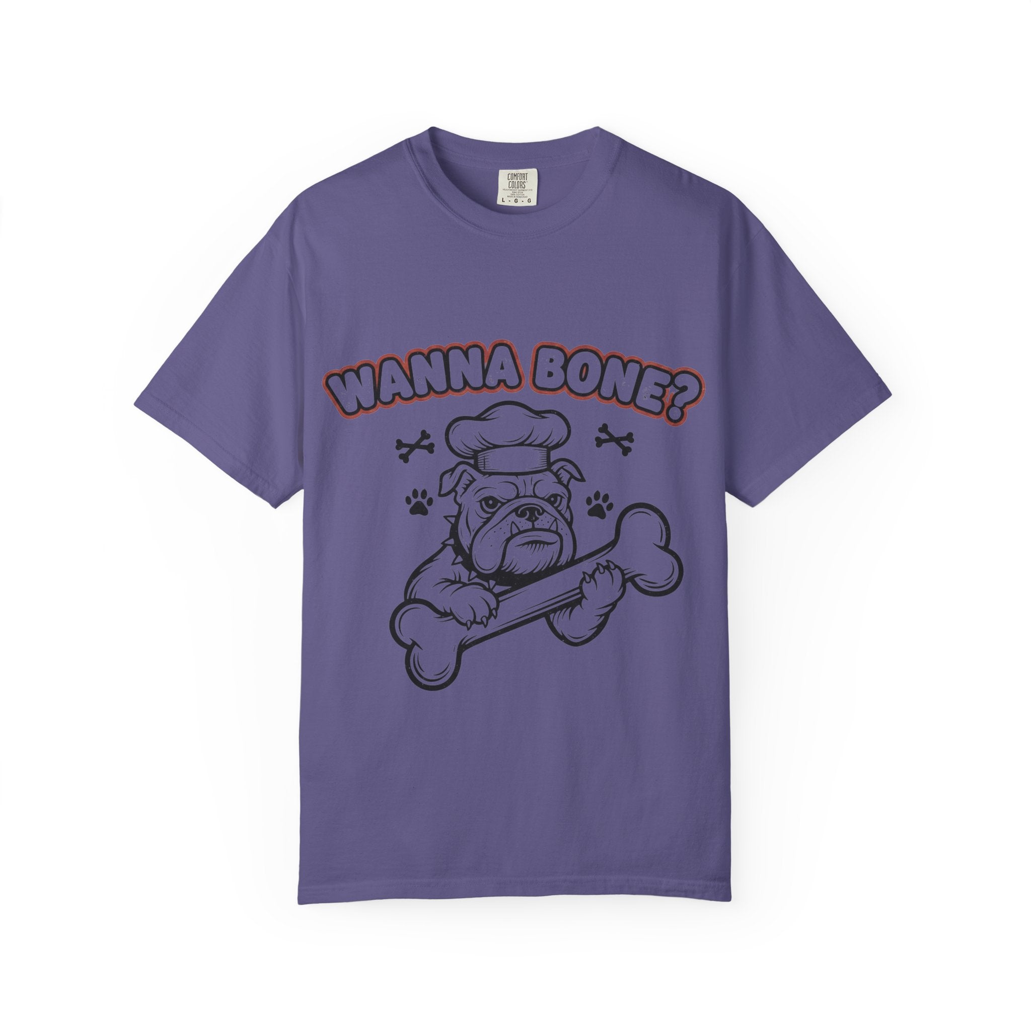 "Wanna Bone?" Unisex Garment-Dyed T-shirt