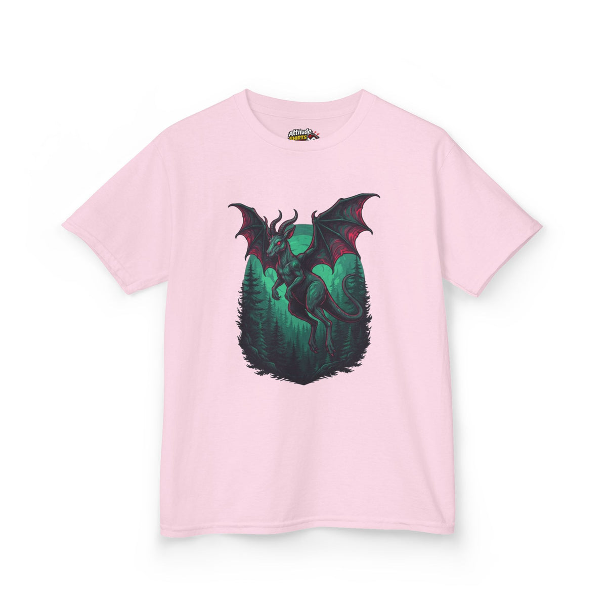 Color: Light Pink | The Jersey Devil (New Jersey, USA) Kids Tee