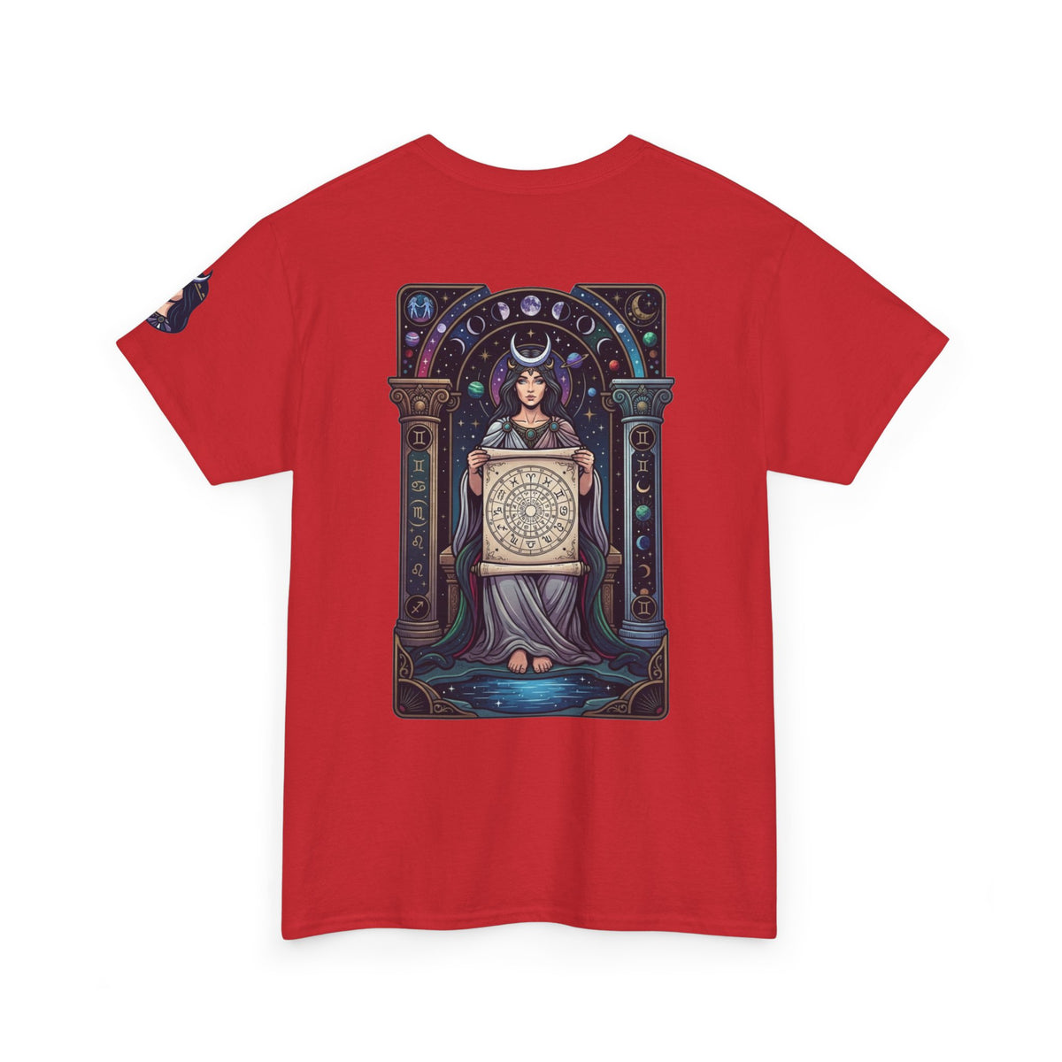 "The Cosmic Tarot (High Priestess)" Premium Graphic Tee