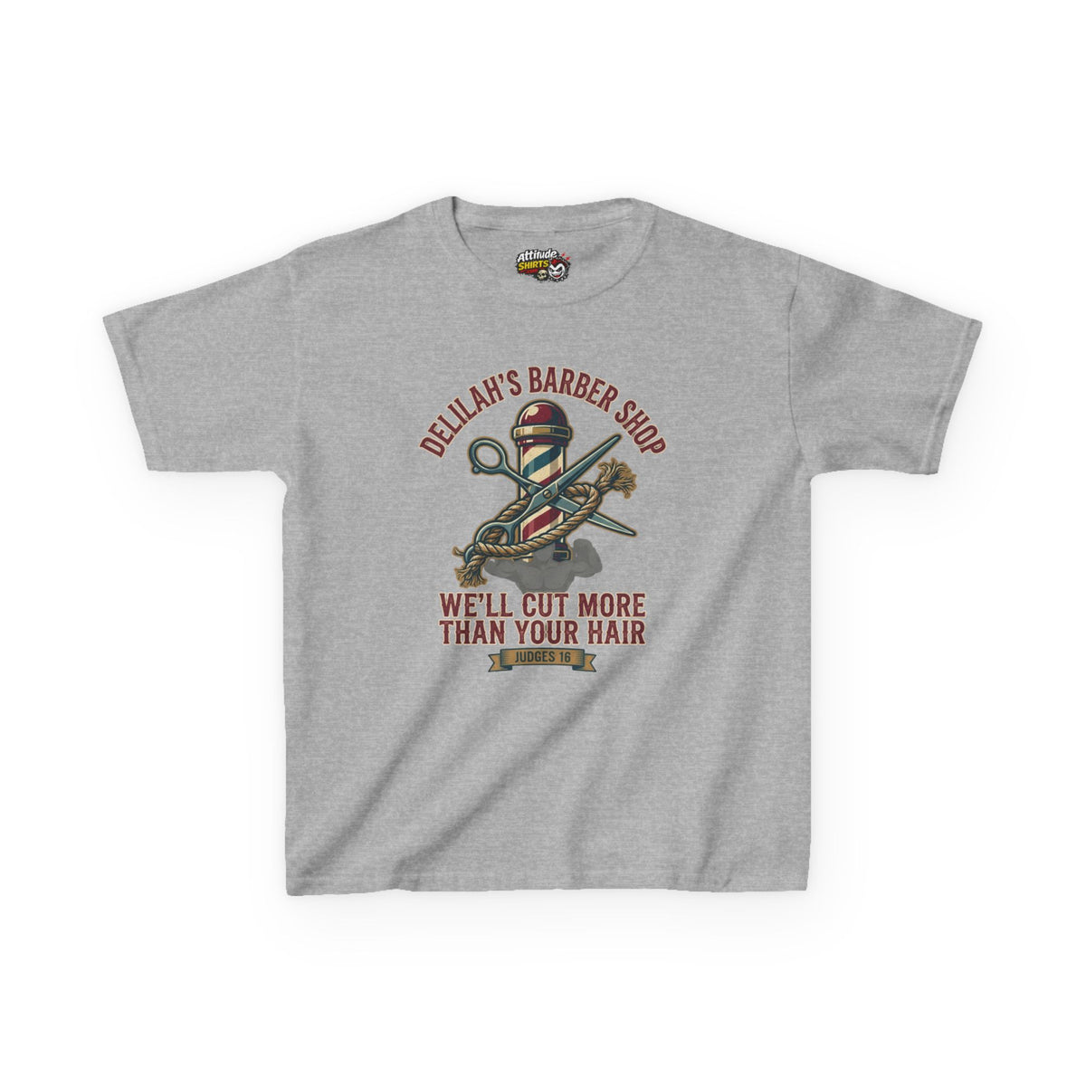 "Good Book Series Delilah's Barber Shop" Kids Tee