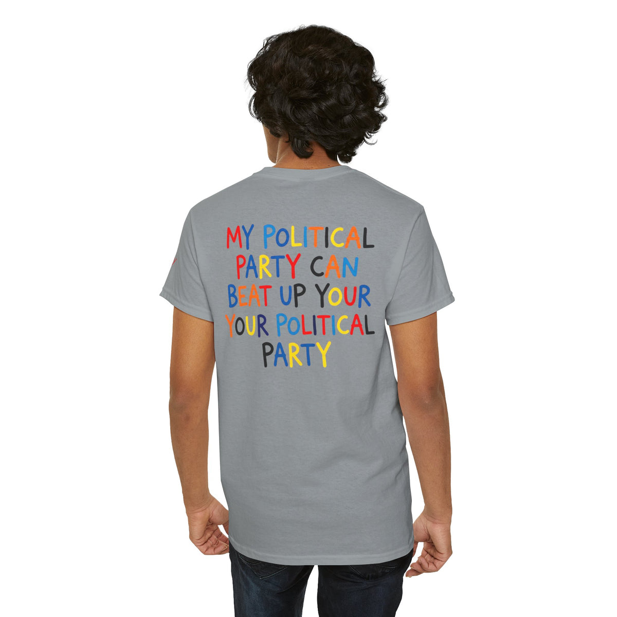 Color: Gravel | Political Parties Premium Graphic Tee