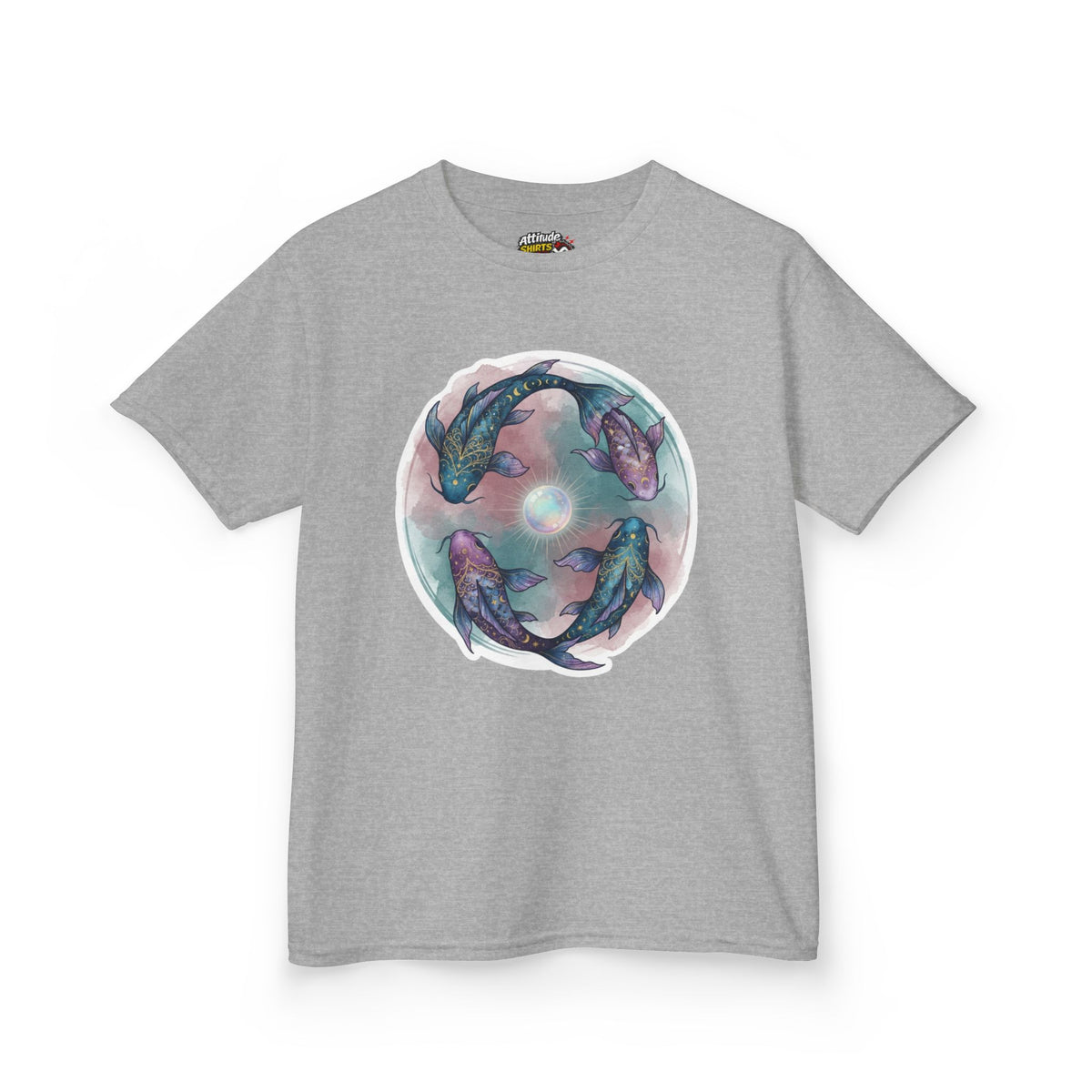 "Pisces The Infinite Fish" Kids Tee