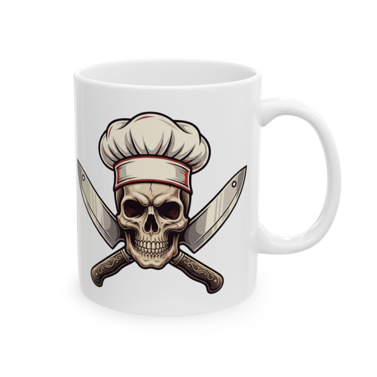 "Hell's Kitchen Literally" White Ceramic Mug — Graphic
