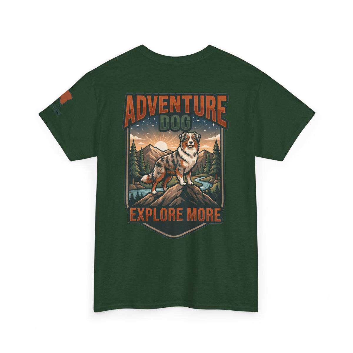"Adventure Dog" Premium Graphic Tee