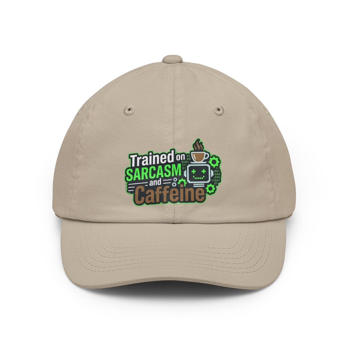 Color: Stone | Sarcasm Training Graduate | Dad Hat — AttitudeShirts