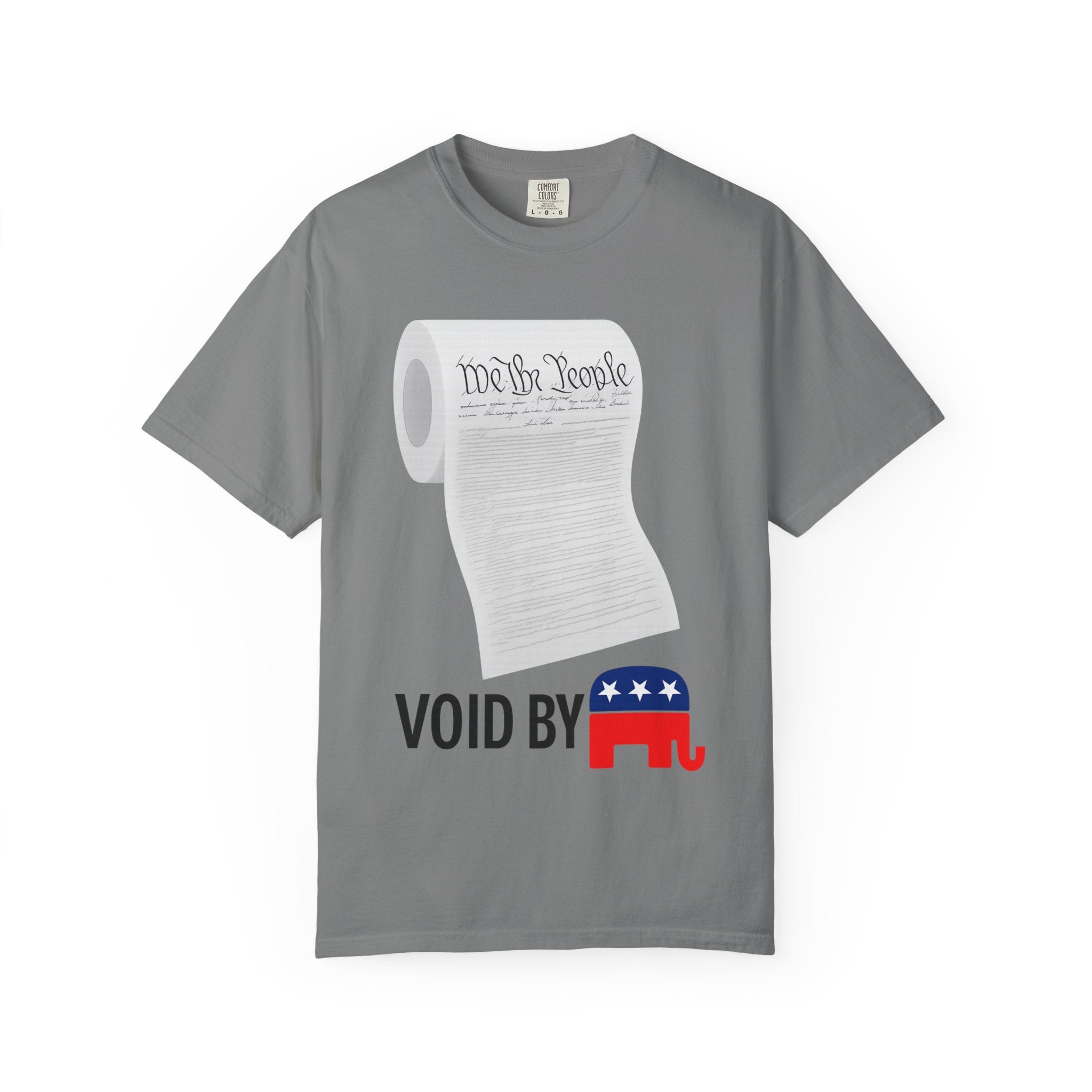 "Constitution Toilet Paper" Unisex Garment-Dyed T-shirt