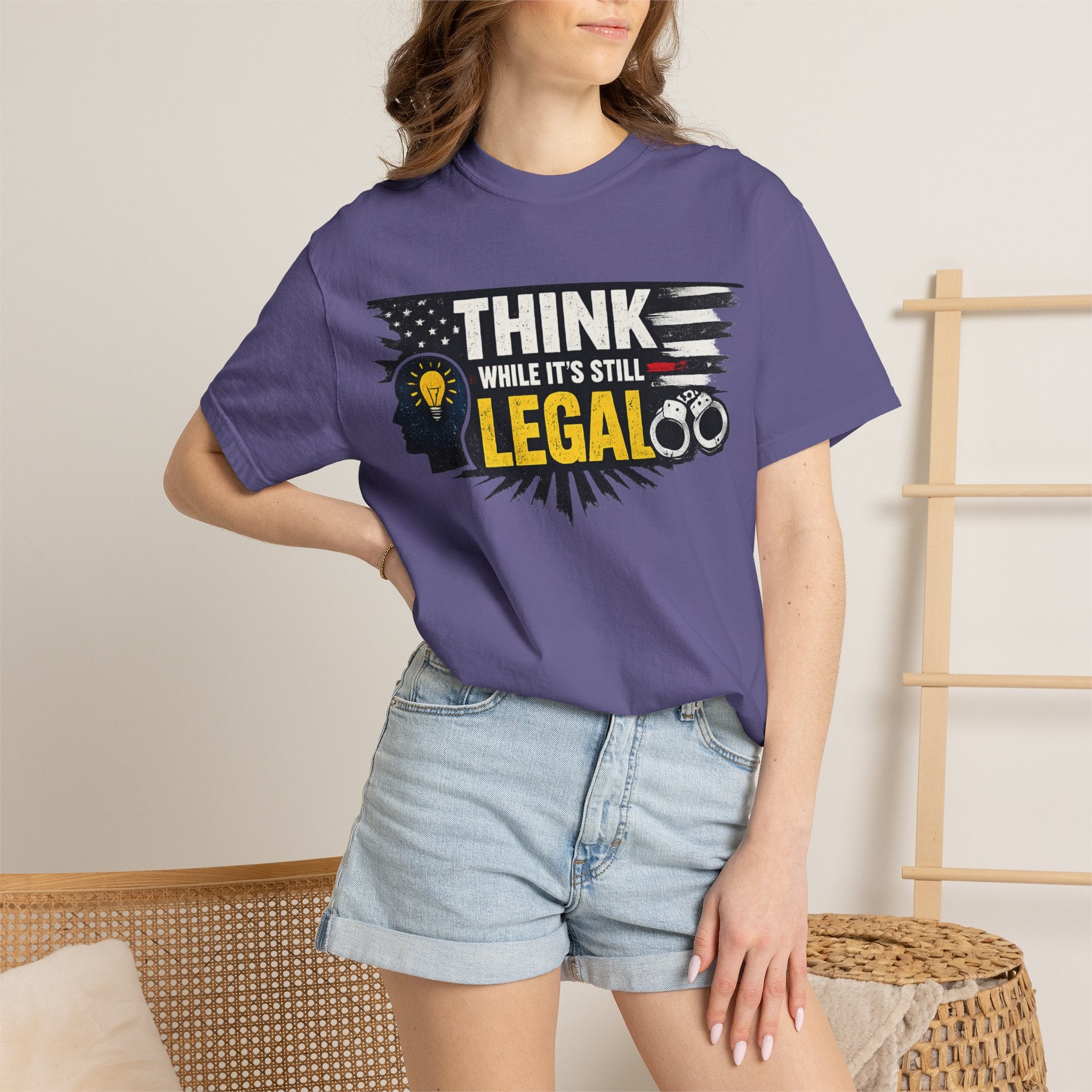 "The Endangered Species Act (For Your Brain)" Unisex Garment-Dyed T-shirt
