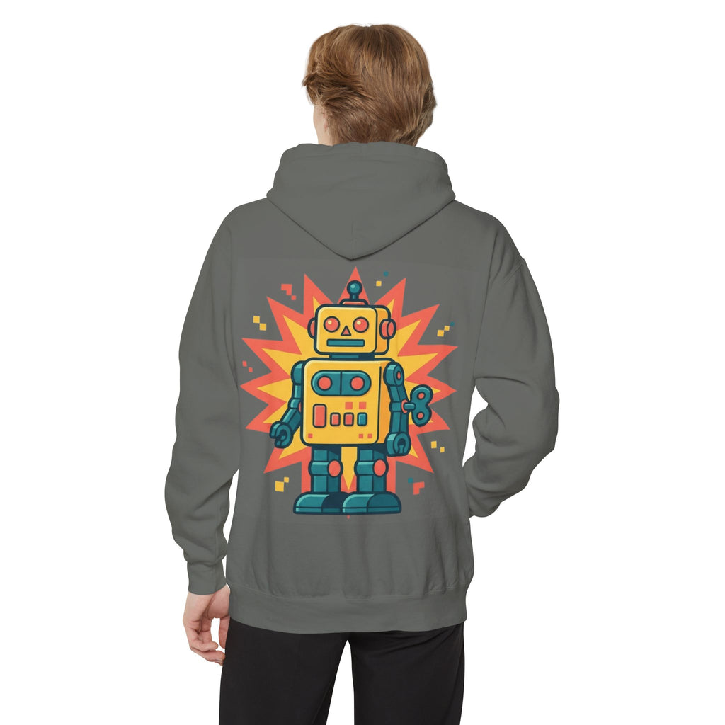 "Toy Robot" Garment-Dyed Hoodie