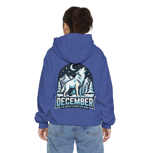 "December Legend" Garment-Dyed Hoodie