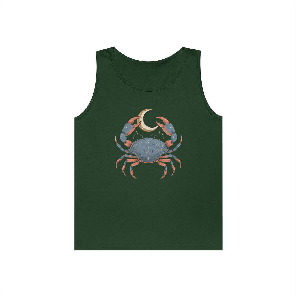 "Cancer The Moon Child Crab" Tank Top