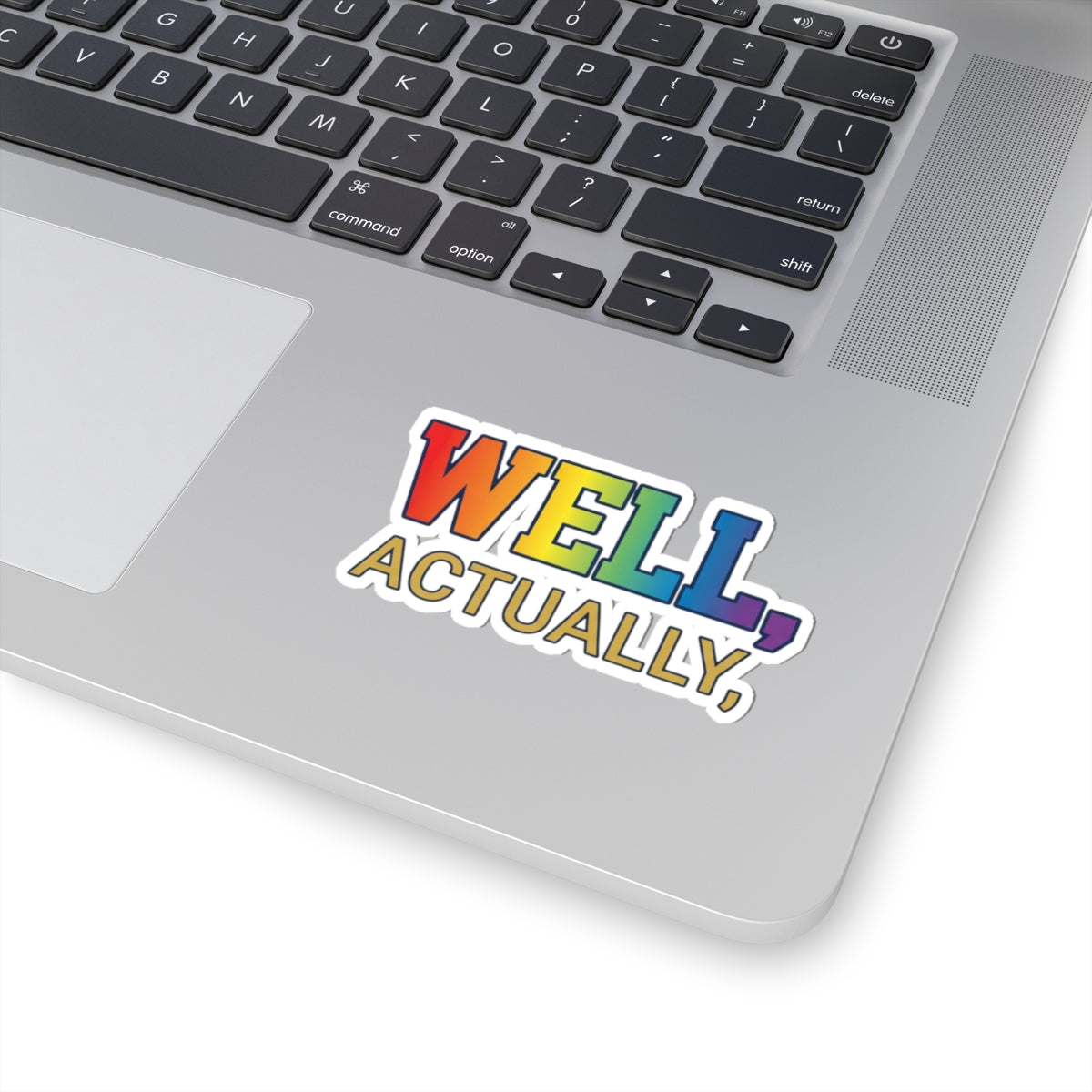 "Straight Outta Not Even" Sticker