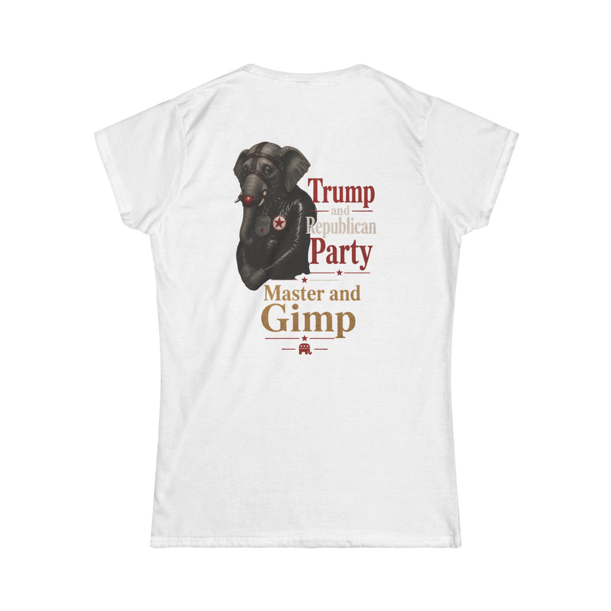 Color: White | Master and Gimp Women's Tee