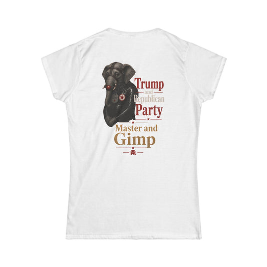 Color: White | Master and Gimp Women's Tee