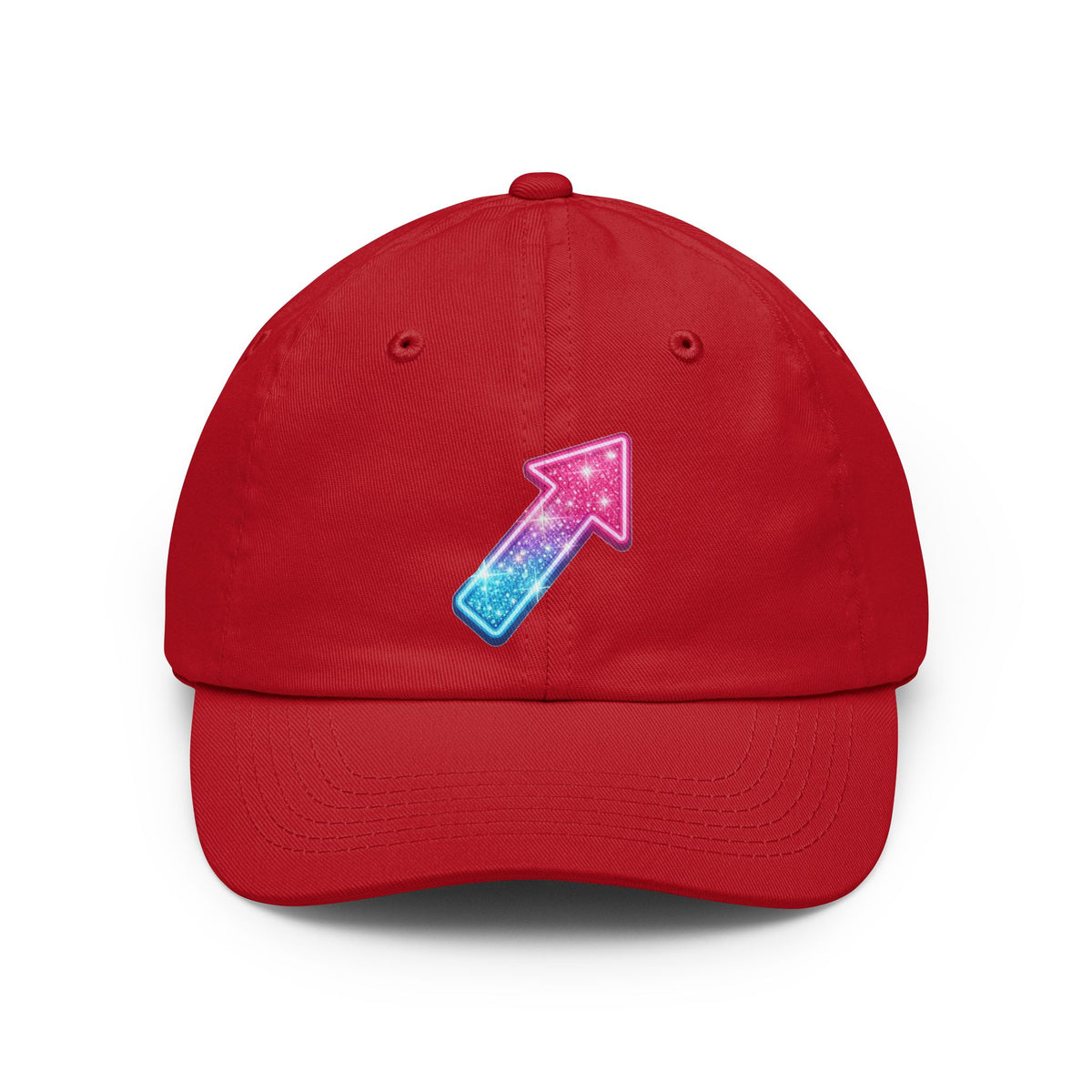 Color: Red | Professional Stick Shifter Dad Hat — Graphic