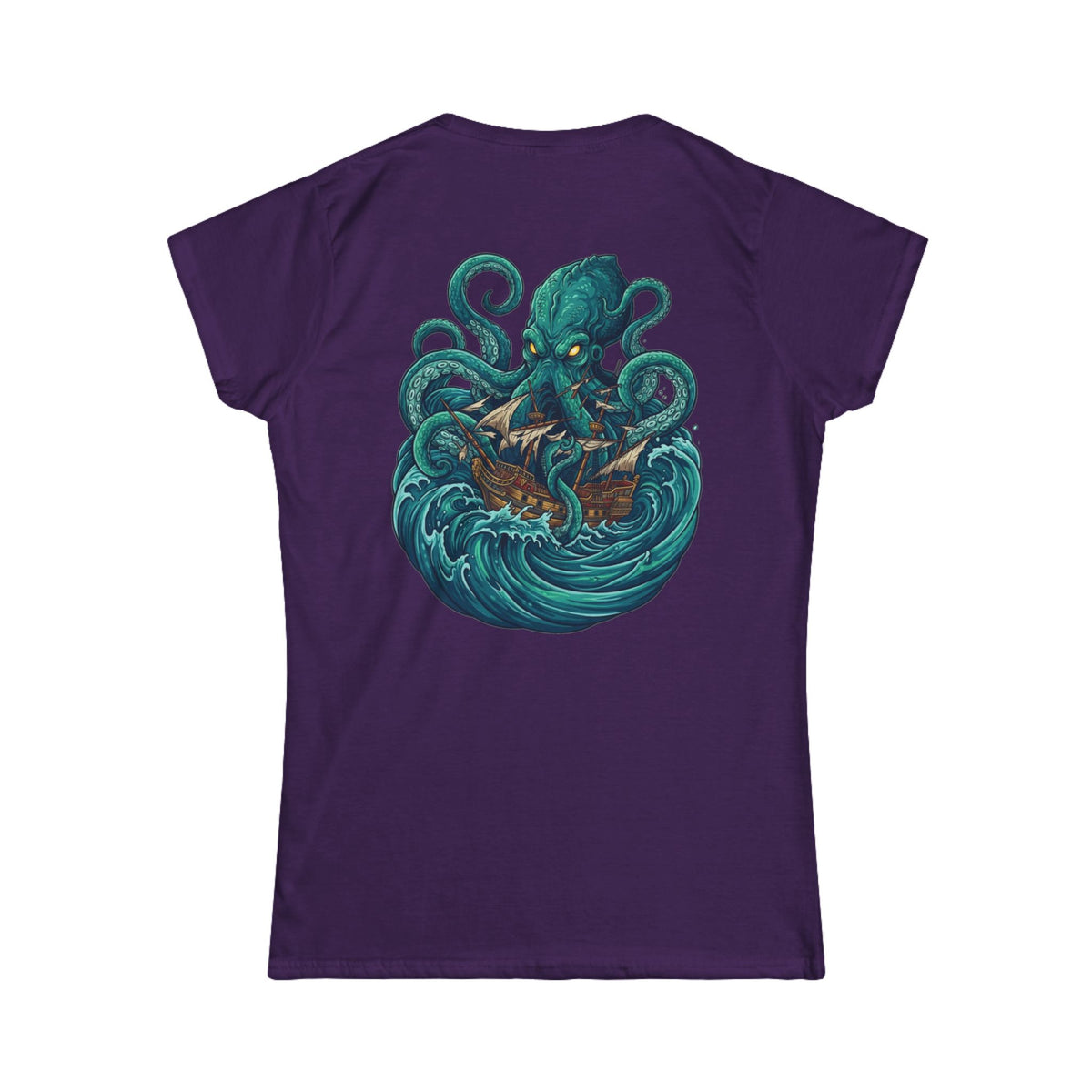 Color: Purple | The Kraken (Norse-Global Maritime) Women's Tee