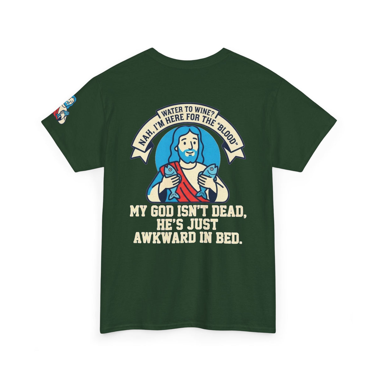 "Good Book Series Not Dead Awkward In Bed" Premium Graphic Tee