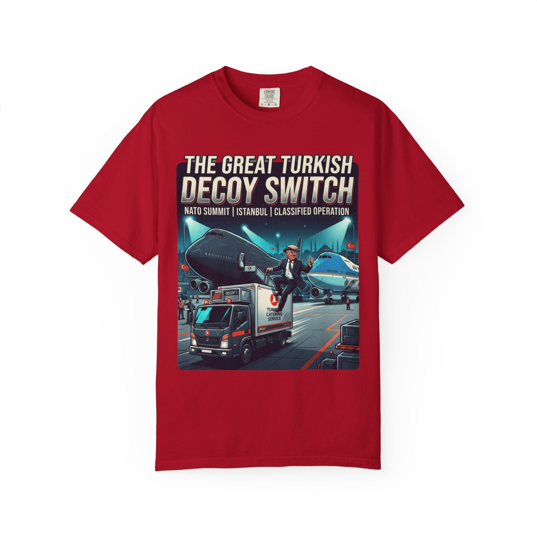 "Decoy Switch" Unisex Garment-Dyed Tee