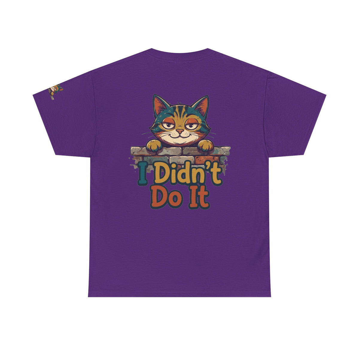 Color: Purple | I Didn't Do It Premium Graphic Tee
