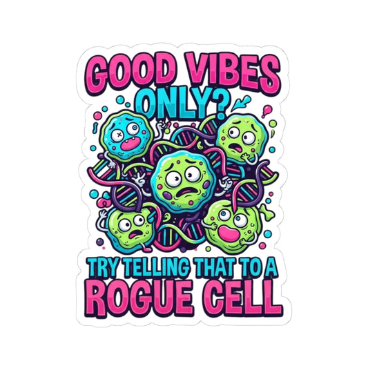 "Good Vibes Only" Sticker — Main