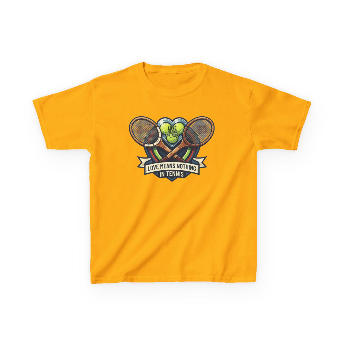 "Love Means Nothing in Tennis" Kids Tee