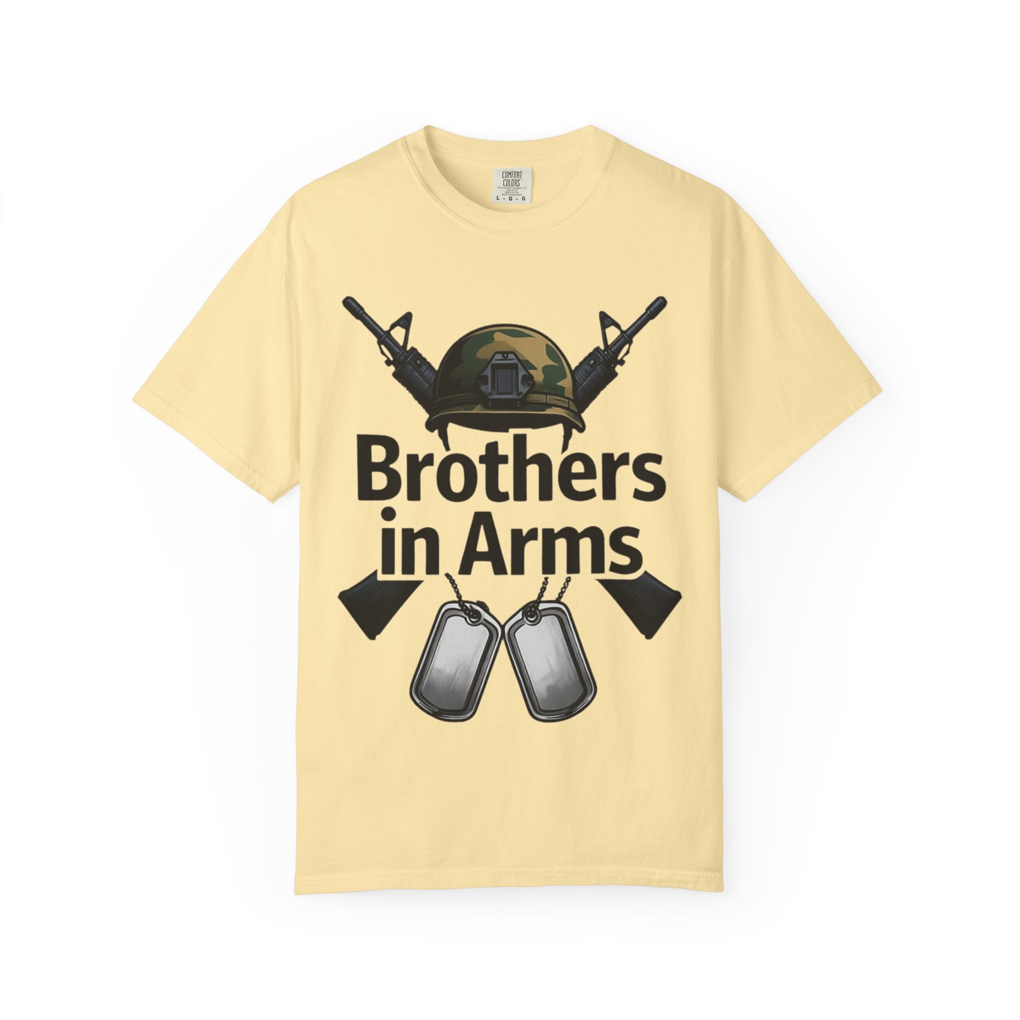 "Brothers in Arms" Unisex Garment-Dyed T-shirt