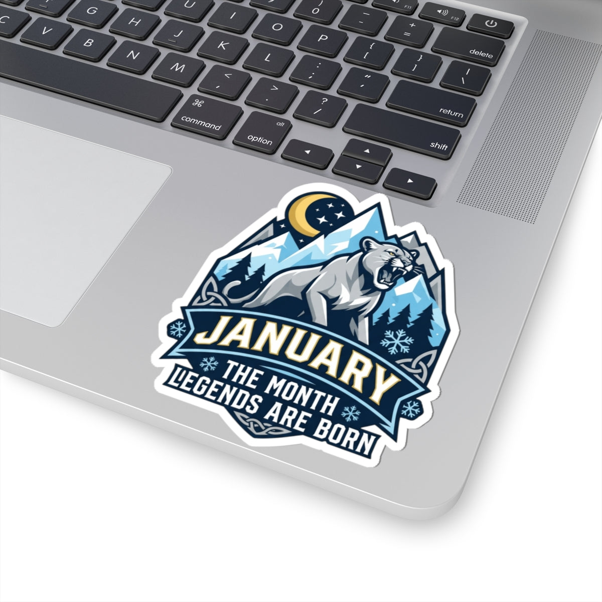 "January Legend" Sticker