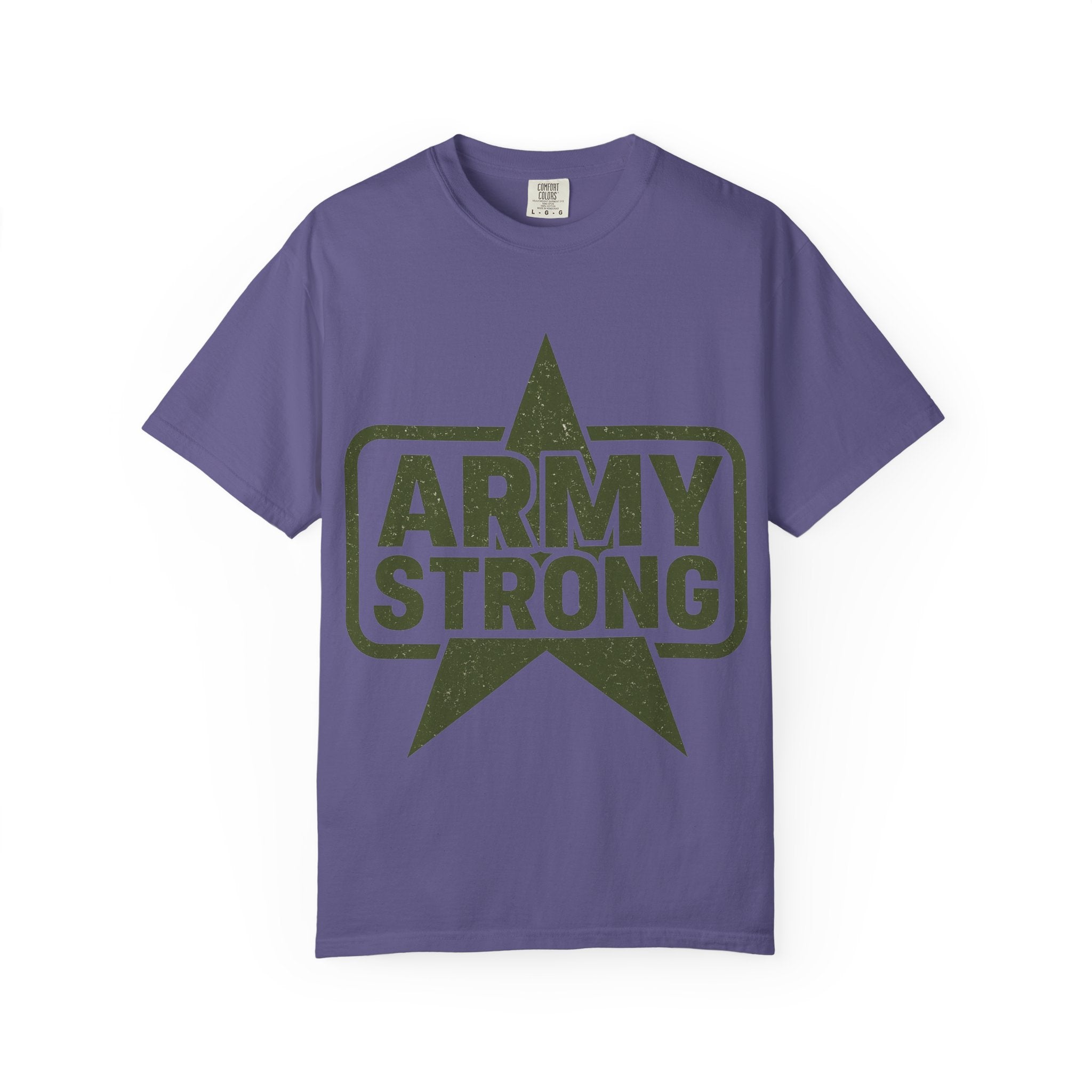 "Army Strong" Unisex Garment-Dyed T-shirt