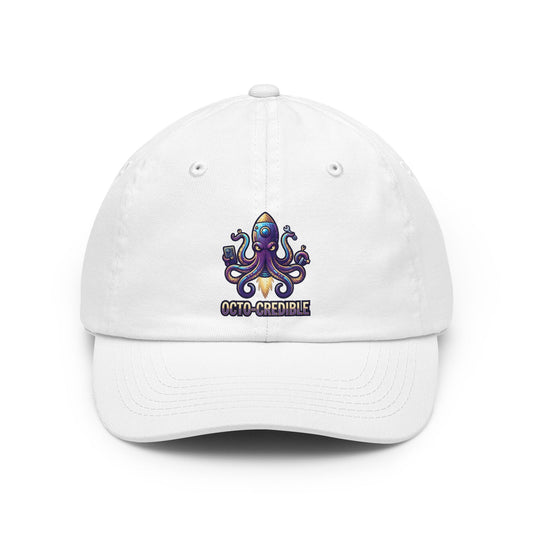 Color: White | Octo Credible Dad Hat