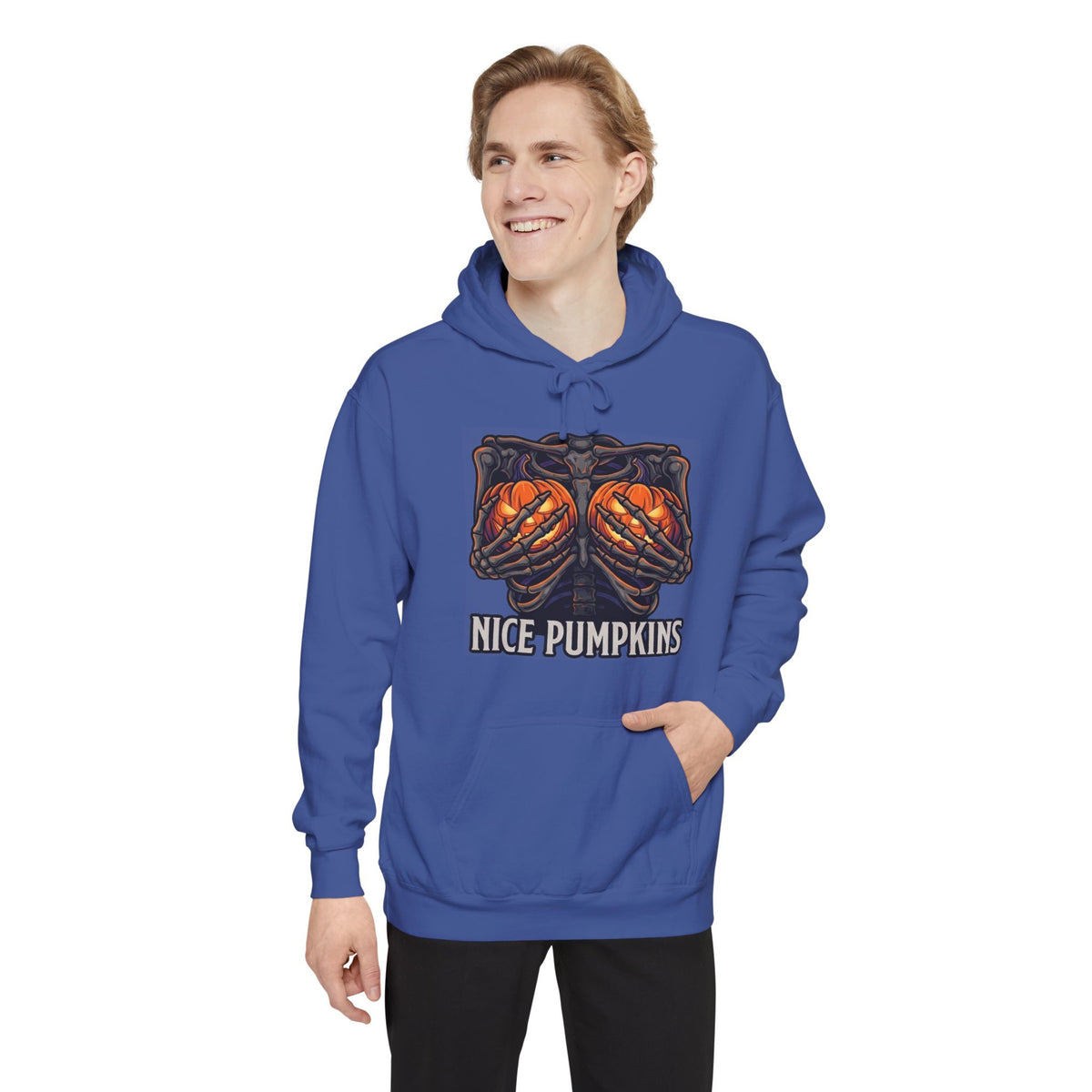 "Nice Pumpkins" Garment-Dyed Hoodie